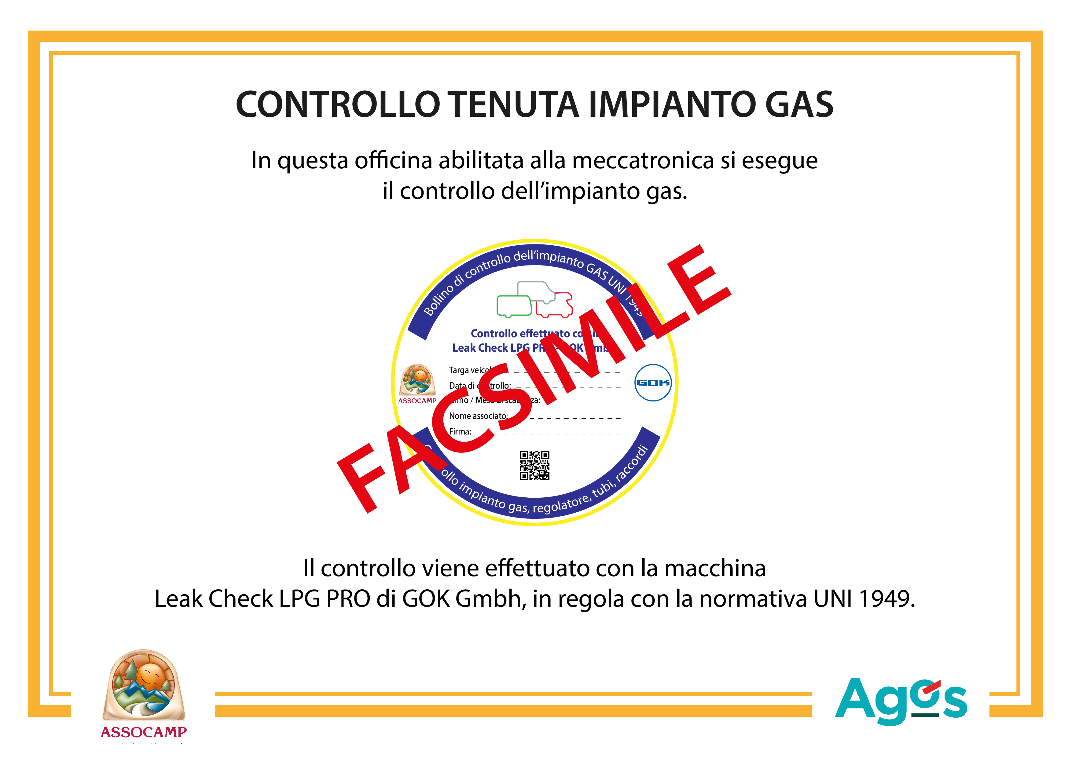 Cartello officina meccatronica